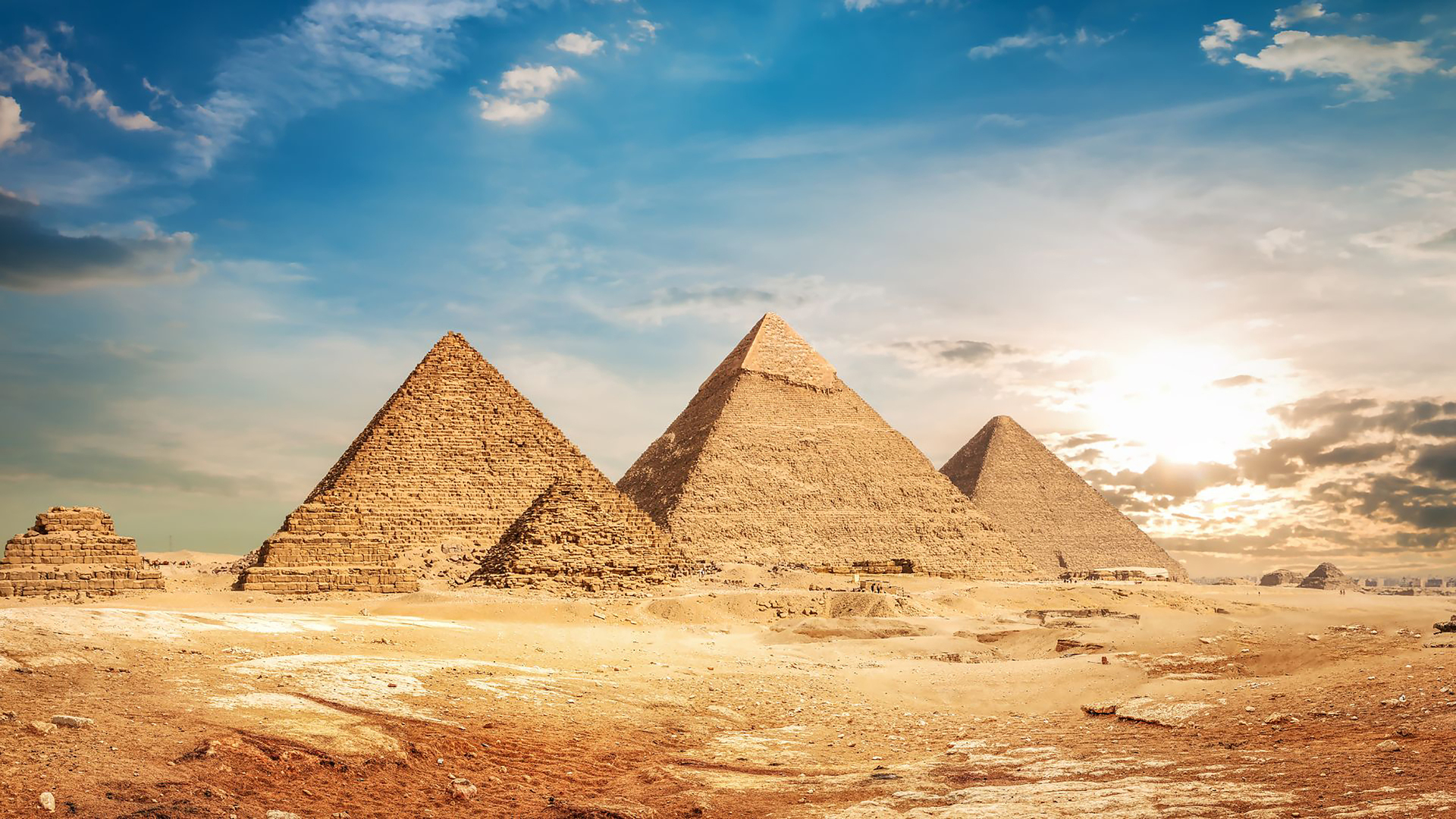 Pyramids of Giza, Egypt