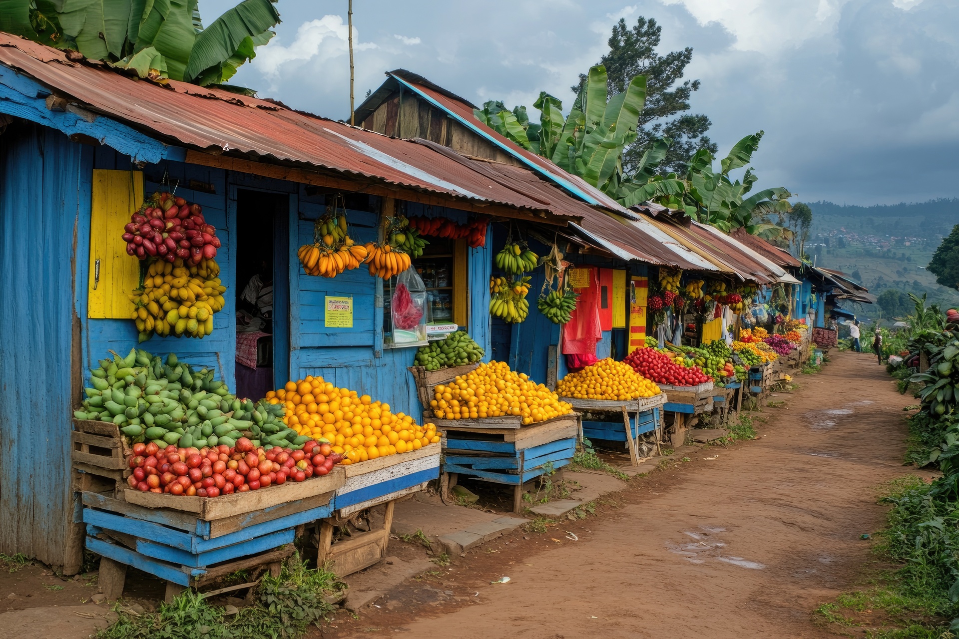 Fruit Markets, Rwanda