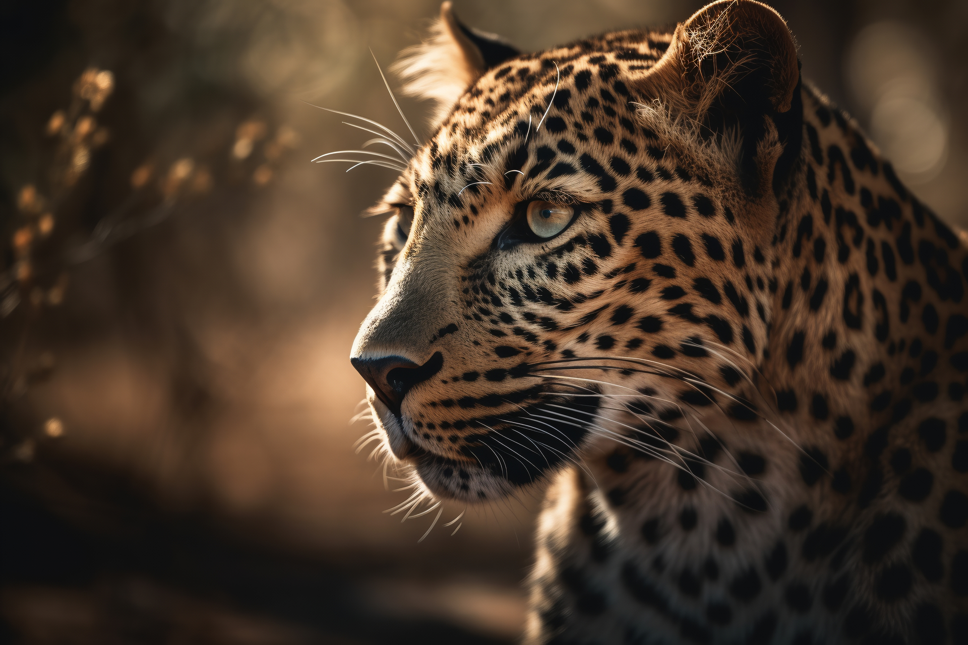 African Leopard Wildlife